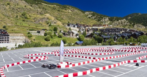 Campamento de karting con inglés